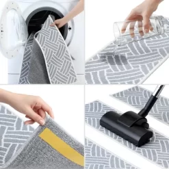 SussexHome Traverse Design Cotton Anti-Slip Stair Treads, 9” X 28“ -Home Decoration Store GUEST eed3730e a6d1 4597 a6e7 4c691e6bbfdd 3