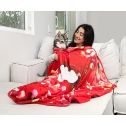 Toynk Sprinkle Donut Round Fleece Throw Blanket | 60 Inches -Home Decoration Store GUEST eed51e8c 22b8 43dd a670 721df2299326