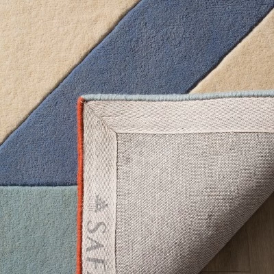 4'x6' Ivory Geometric Tufted Accent Rug - Safavieh 3 4'x6' Ivory Geometric Tufted Accent Rug - Safavieh - Image 3