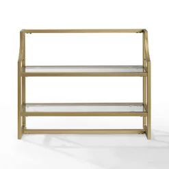 Aimee Wall Shelf Gold - Crosley