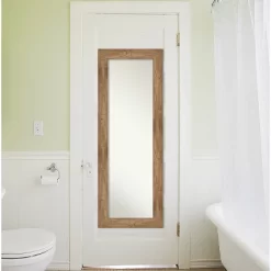 20" X 54" Non-Beveled Owl Brown Wood On The Door Mirror - Amanti Art -Home Decoration Store GUEST efaf55b7 2377 4b1a a831 d37fa02762e6