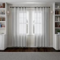 1-Inch Curtain Rod- Decorative Modern Urn Finials & Hardware- For Home Decor In Bedroom, Living Room & Kitchen, 48-84-inch By Lavish Home (Black) -Home Decoration Store GUEST f0ee1481 c03c 405f 9145 06f8a4e43b8f