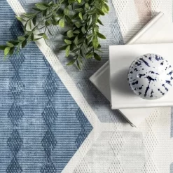 NuLOOM Juli Mosaic Geometric Machine Washable Area Rug -Home Decoration Store GUEST f11449c0 8a87 4c21 a462 045c0399c110