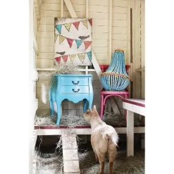 Wood Beaded Chandelier Blue -Storied Home -Home Decoration Store GUEST f18cfbce 5713 46e8 a5eb 81c102bd9cb1