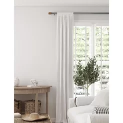 Linen Avenue Wood Cylinder Curtain Rod -Home Decoration Store GUEST f1a60958 678b 4385 9bf0 327cf7073f52