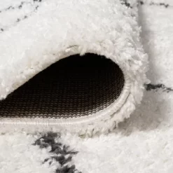 Catala Moroccan Diamond Shag Indoor Area Rug - JONATHAN Y -Home Decoration Store GUEST f32a3238 9013 4b38 8b77 349afbecf96f