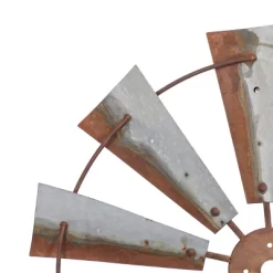 Farmhouse Metal Abstract Wall Decor Brown - Olivia & May -Home Decoration Store GUEST f3335e24 be07 4101 ac1b b1626b5028da