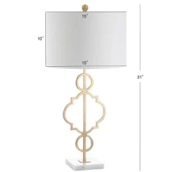 31" Metal July Table Lamp (Includes LED Light Bulb) Gold - JONATHAN Y 6 31" Metal July Table Lamp (Includes LED Light Bulb) Gold - JONATHAN Y -Home Decoration Store GUEST f3a7c38a 3ea6 48f9 a5ab 8fbe287c48c1