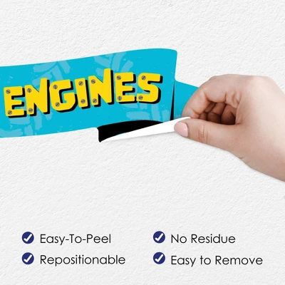 Big Dot Of Happiness Smash And Crash - Monster Truck - Peel And Stick Boy Birthday Party Decoration - Wall Decals Backdrop 2 Big Dot Of Happiness Smash And Crash - Monster Truck - Peel And Stick Boy Birthday Party Decoration - Wall Decals Backdrop - Image 2