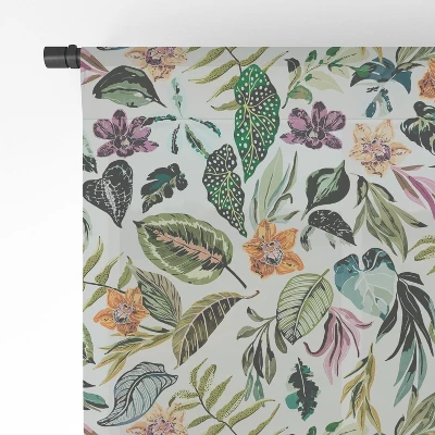 Marta Barragan Camarasa Wild Colorful Jungle FN5 Single Panel Sheer Window Curtain - Deny Designs 3 Marta Barragan Camarasa Wild Colorful Jungle FN5 Single Panel Sheer Window Curtain - Deny Designs - Image 3