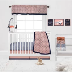 Bacati - Tribal Coral/Navy Throw Pillow -Home Decoration Store GUEST f58db115 2a4f 4478 8684 f4dd8683c569