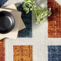 NuLOOM Alexia Contemporary Geometric Indoor/Outdoor Patio Area Rug -Home Decoration Store GUEST f5d68c9a 4c10 426e ad8d e226c8972ec9