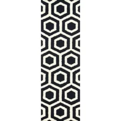 NuLOOM Hand Tufted Honeycomb Mayra Area Rug -Home Decoration Store GUEST f5f53209 6111 47c5 a057 924054a35a13