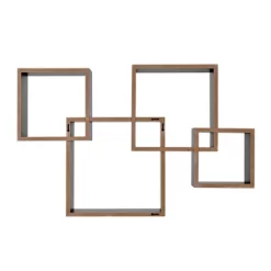 28.35" X 18" Blocchetto Intersecting Cubes Wall Shelf Unit - Danya B. -Home Decoration Store GUEST f7c3366d 4162 4e8e 8abe 10481b5e908e