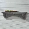 Park Designs Mantle Shelf Aged Gray