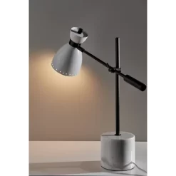 Sadie Desk Lamp White - Adesso 8 Sadie Desk Lamp White - Adesso -Home Decoration Store GUEST f8cf0f70 b1f2 463f a3c3 48cf7cf3a504