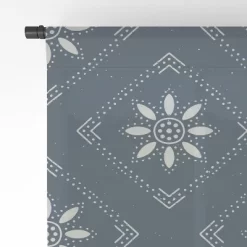 CoastL Studio Scandinavian Classic Blue Single Panel Sheer Window Curtain - Deny Designs -Home Decoration Store GUEST f91c4b27 4703 4cd3 b42c 144fe34236c1