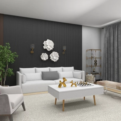 Set Of 2 Ceramic Balloon Dog Sculptures - Olivia & May 5 Set Of 2 Ceramic Balloon Dog Sculptures - Olivia & May - Image 5