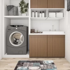 World Rug Gallery Contemporary Abstract Circles Anti Fatigue Standing Mat -Home Decoration Store GUEST fa5107ff 08b8 4499 8353 9654f63a9ecb