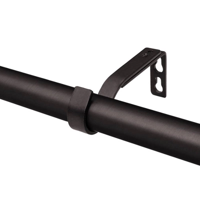 72"-144" Decorative Drapery Curtain Rod With Knob Finials Oil Rubbed Bronze - Lumi Home Furnishings 3 72"-144" Decorative Drapery Curtain Rod With Knob Finials Oil Rubbed Bronze - Lumi Home Furnishings - Image 3