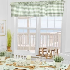 C&F Home Ashford Sage Green Valance -Home Decoration Store GUEST fcb1b363 6cf8 4cc5 98e0 5061784cfe42