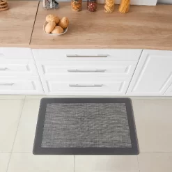 World Rug Gallery Textline Bordered Anti-Fatigue Standing Mat -Home Decoration Store GUEST fddd5655 32df 4e70 8320 c755d3a2acda