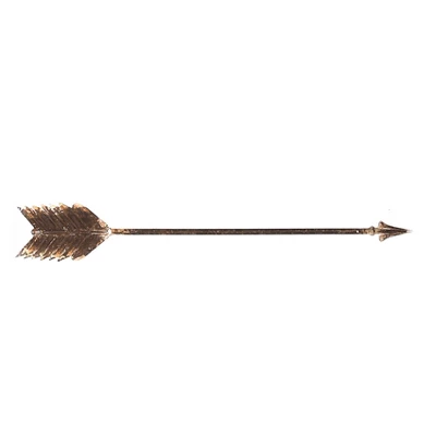 27.5" Metal Arrow Wall Décor Distressed Rust Finish - 3R Studios 1 27.5" Metal Arrow Wall Décor Distressed Rust Finish - 3R Studios