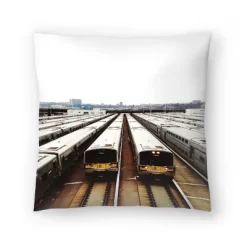 Railroad By Tanya Shumkina Throw Pillow - Americanflat -Home Decoration Store GUEST ff7e034b 8222 483c 938c 8dffde74cb1e